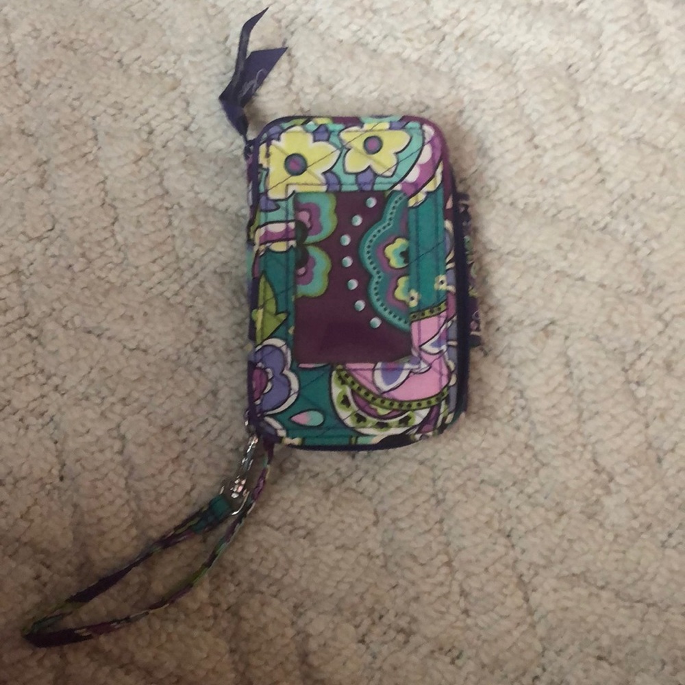 Vera Bradley Heather Pattern Wallet Wristlet